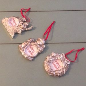 Avon Set of Three Frame Ornaments